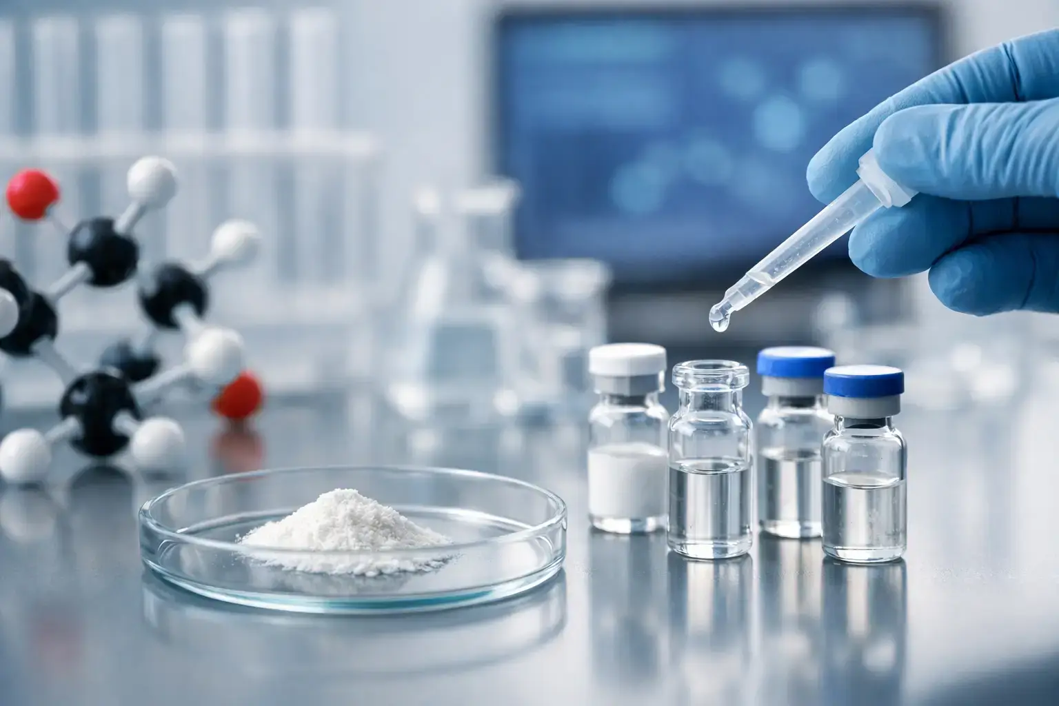 Peptides voor onderzoek bestellen: waar let je op?
