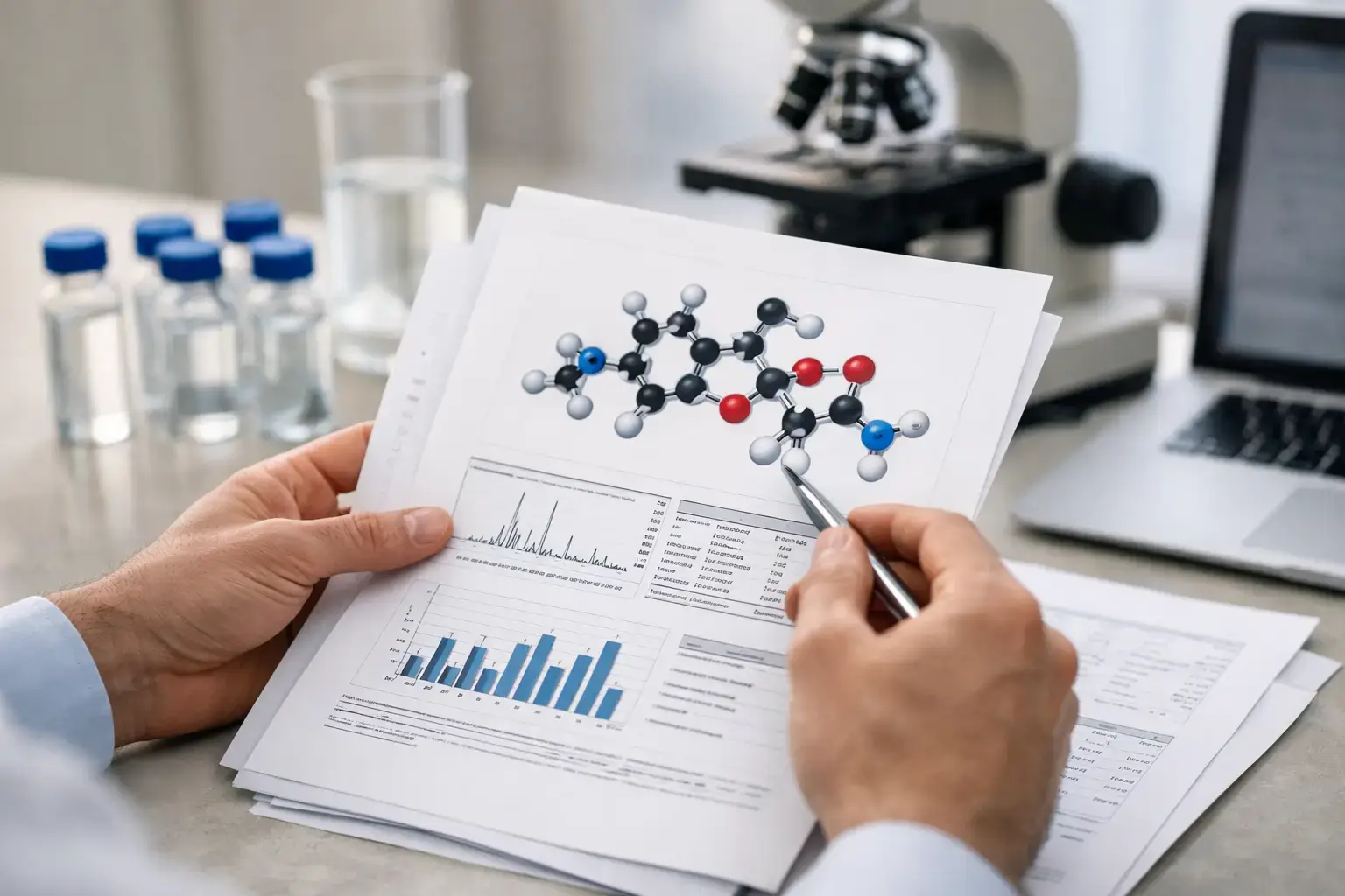 COA peptide rapport lezen zonder giswerk