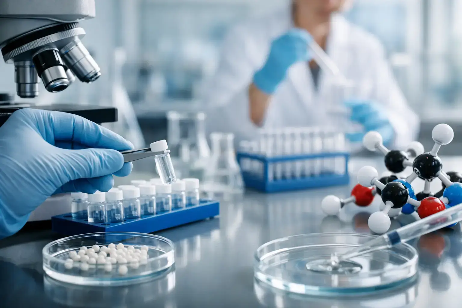 Extern peptide laten testen: zo werkt het